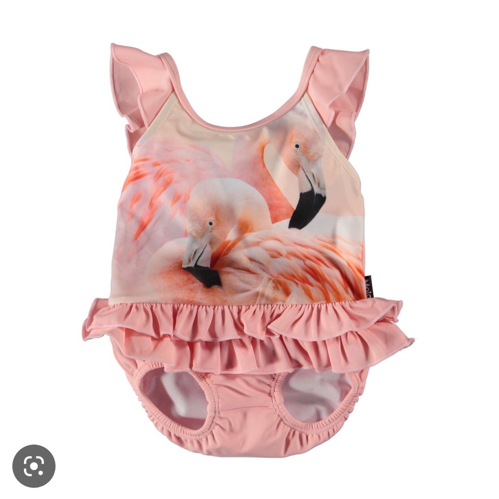 Molo flamingo swim size 6-9 months